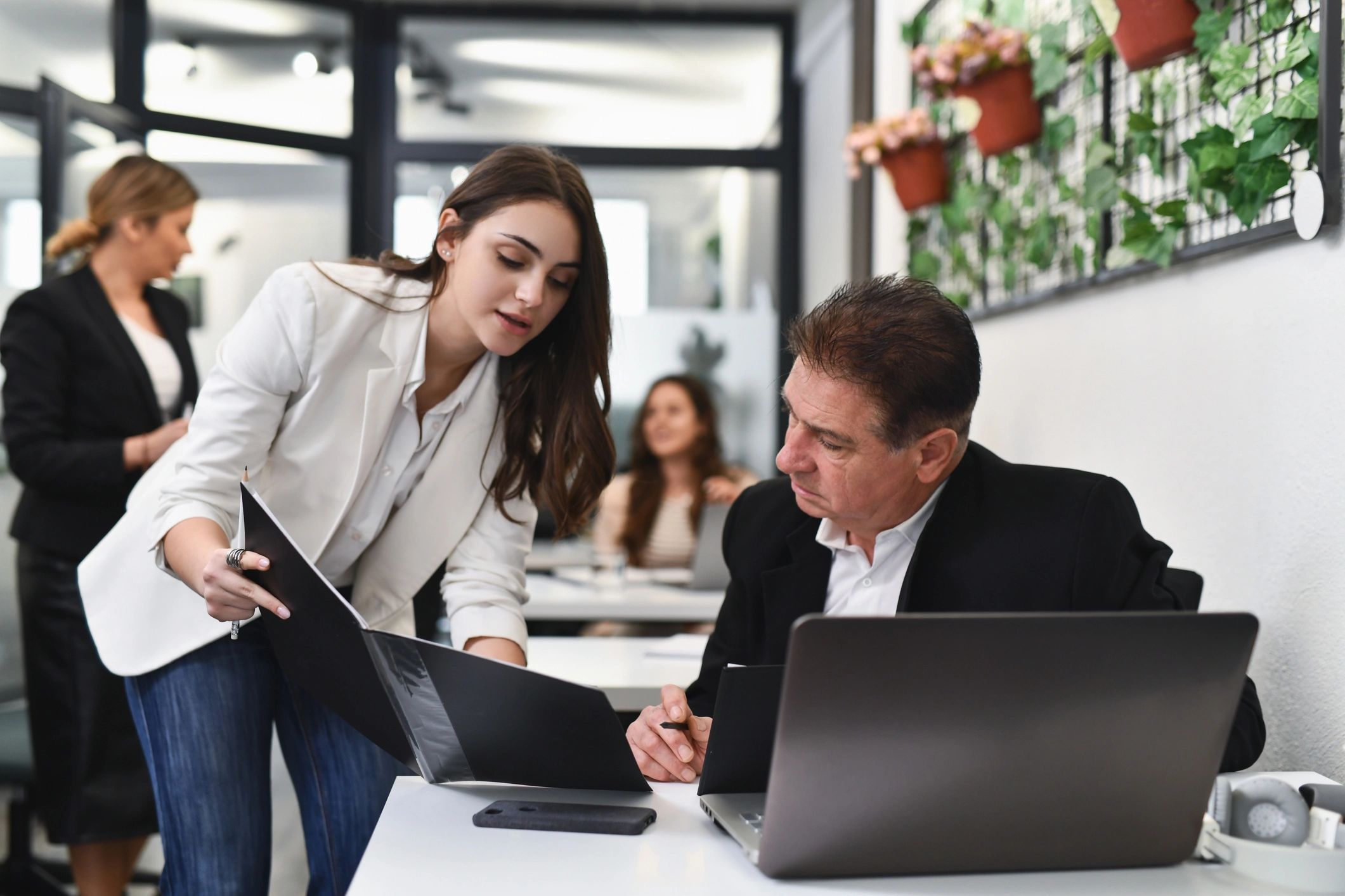 Jewish business professionals consulting